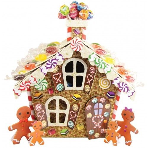 Pinflair Gingerbread House Kit With Fabric Kit