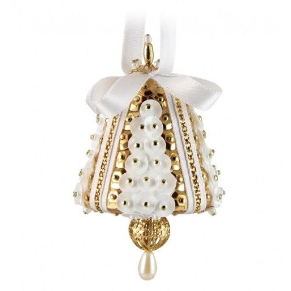 Pinflair Tiny Chimes White/Gold