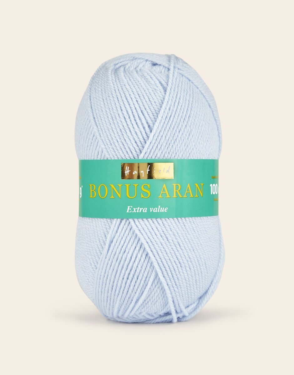 Hayfield Bonus Aran 100g – Frost Blue – 608