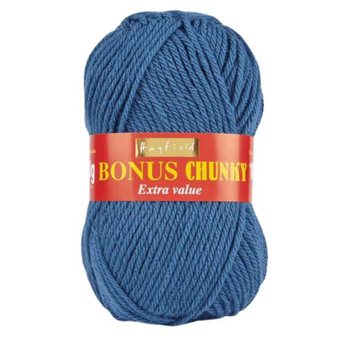 Hayfield Bonus Chunky 100g – Royal Teal – 558