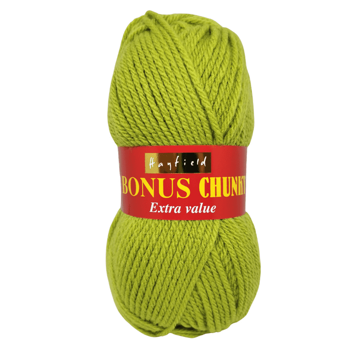 Hayfield Bonus Chunky 100g – Lime – 882