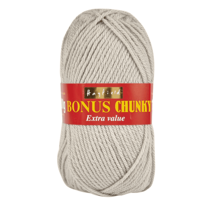 Hayfield Bonus Chunky 100g – Pearl Grey – 615