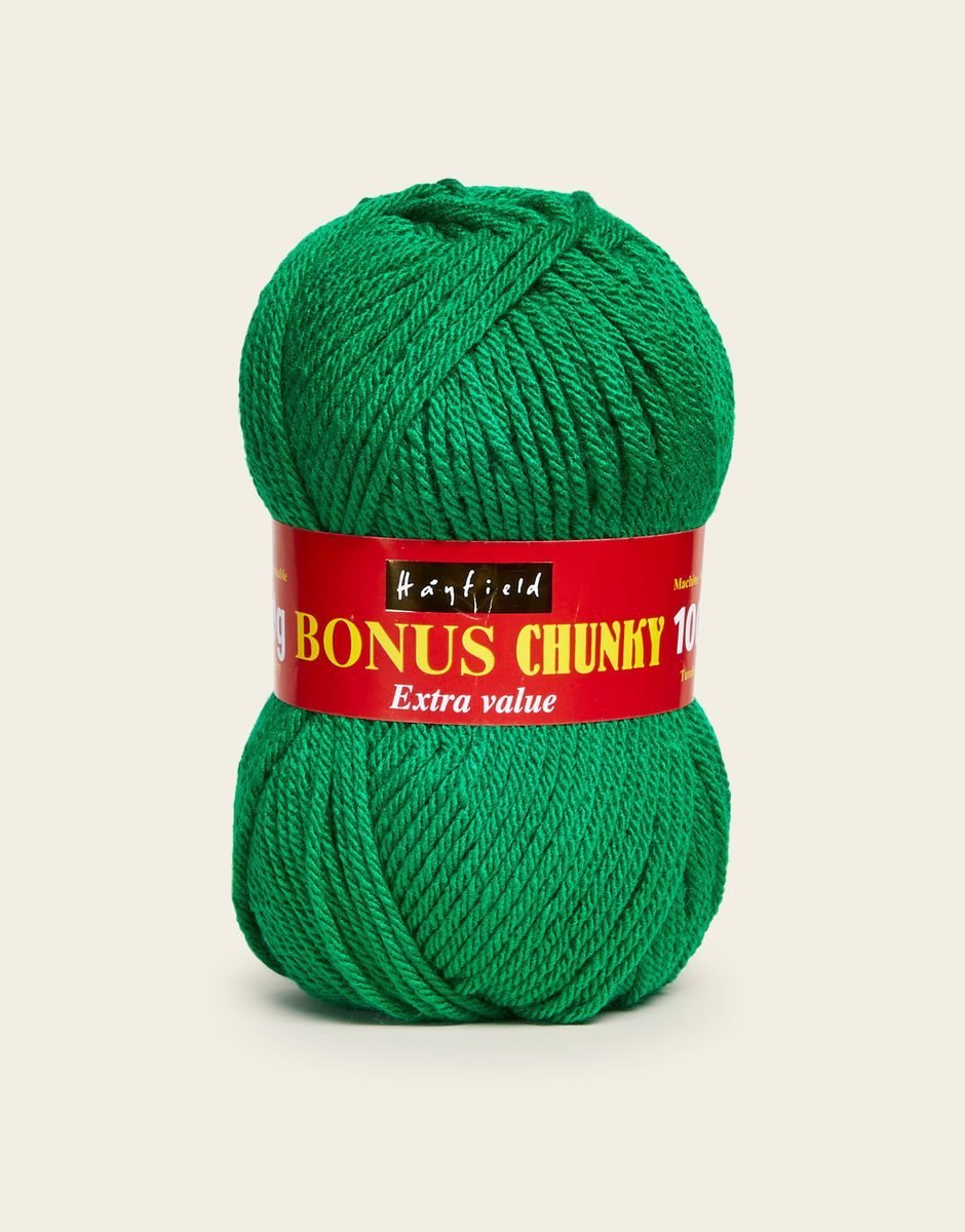 Hayfield Bonus Chunky 100g – Emerald – 916