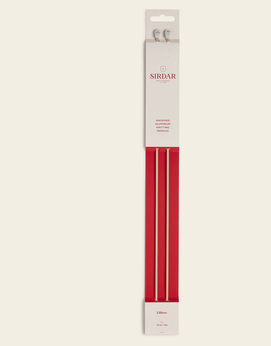Sirdar 35 cm Aluminum Knitting Needles