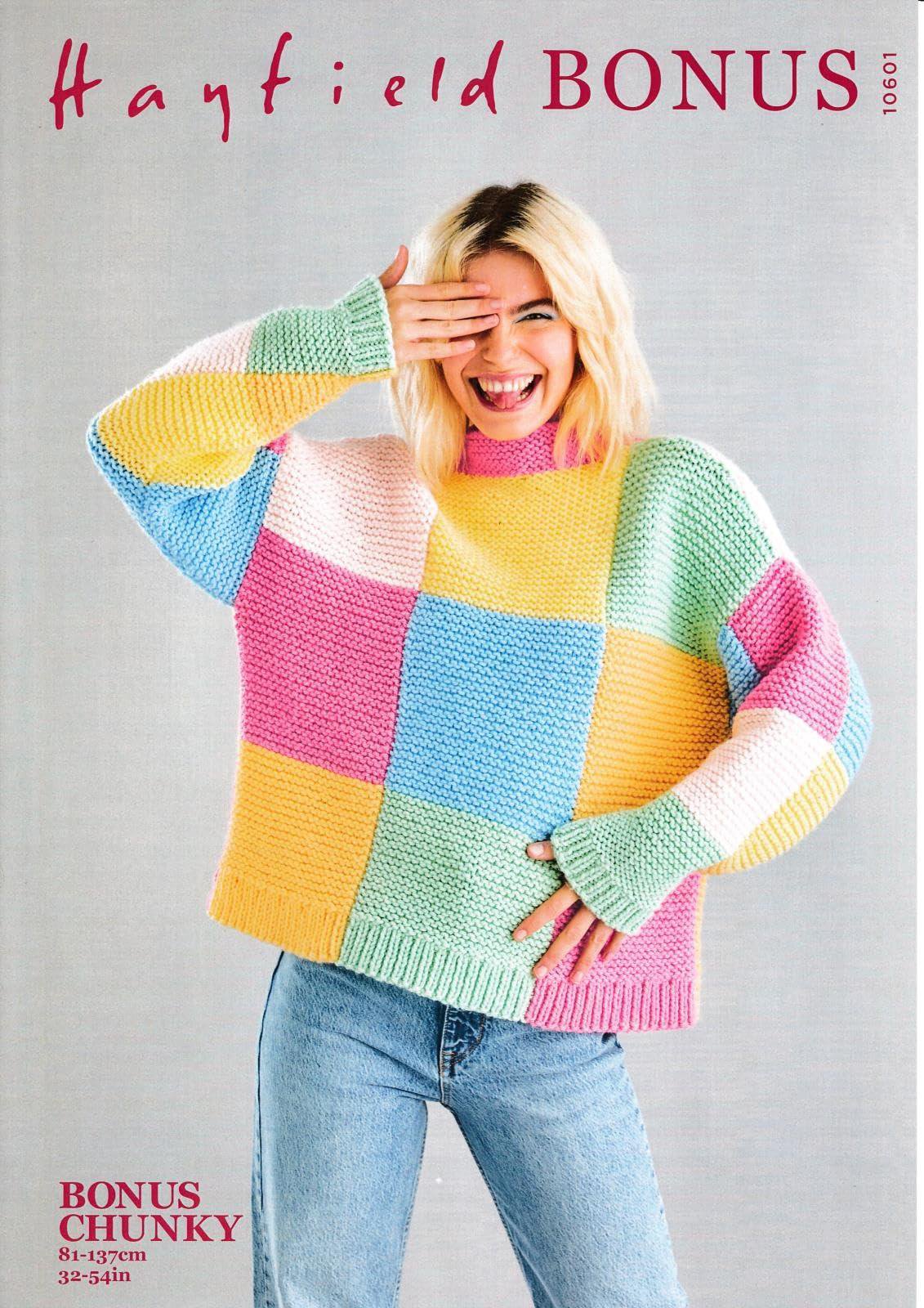Hayfield Bonus Chunky Knitting Pattern 10601