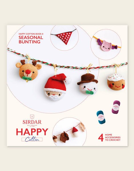 Sirdar Happy Cotton Seasonal Bunting book 8