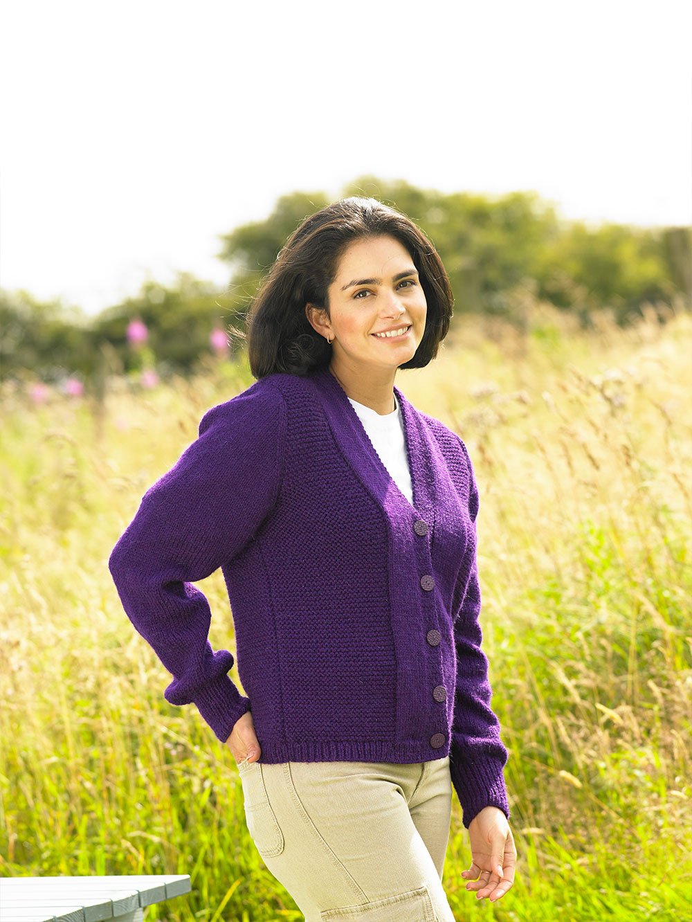 James C Brett Cardigan Knitting Pattern Leaflet JB929