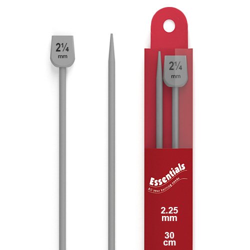 Whitecroft Essentials 30 cm Aluminum Knitting Needles