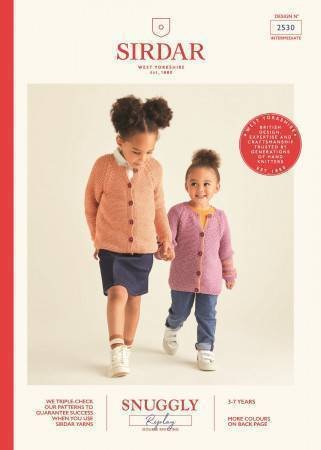 Sirdar Cardigans Knitting Pattern Leaflet 2530