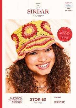 Sirdar Hat Crochet Pattern Leaflet 10533