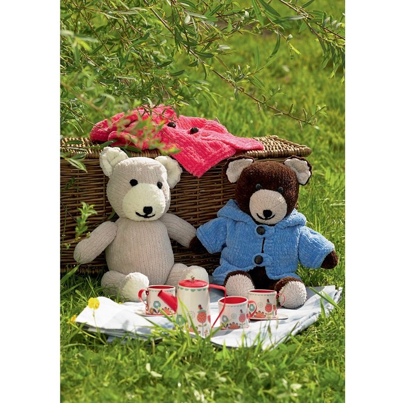 James C Brett Teddy Knitting Pattern Leaflet JB809