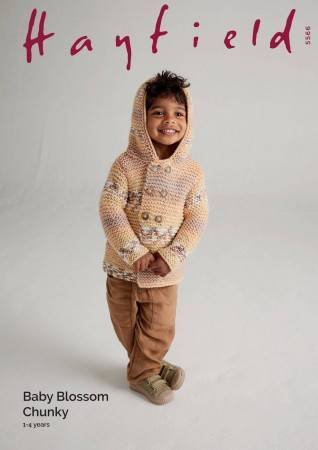 Hayfield Coat Knitting Pattern Leaflet 5566