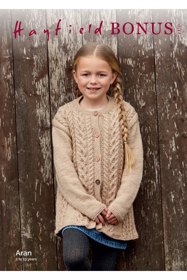 Hayfield Coat Knitting Pattern Leaflet 2510