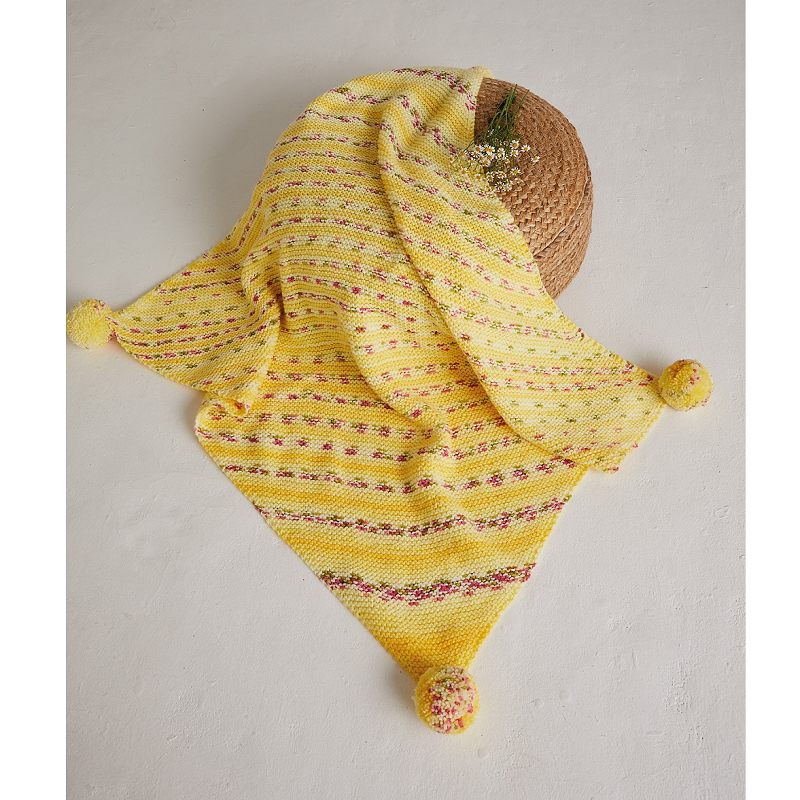 Hayfield Blanket Knitting Pattern Leaflet 5575