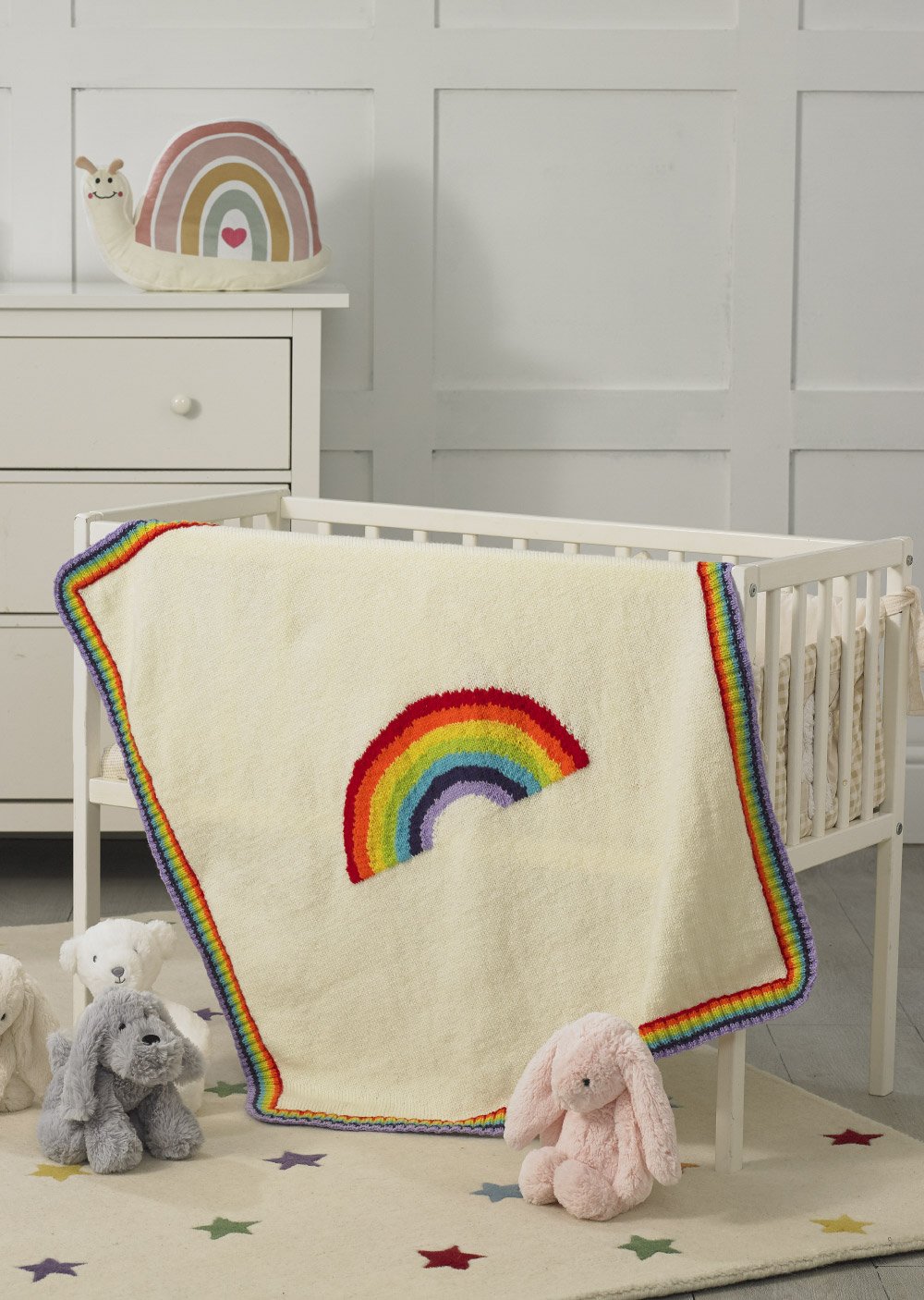 James C Brett Blanket Knitting Pattern Leaflet JB906