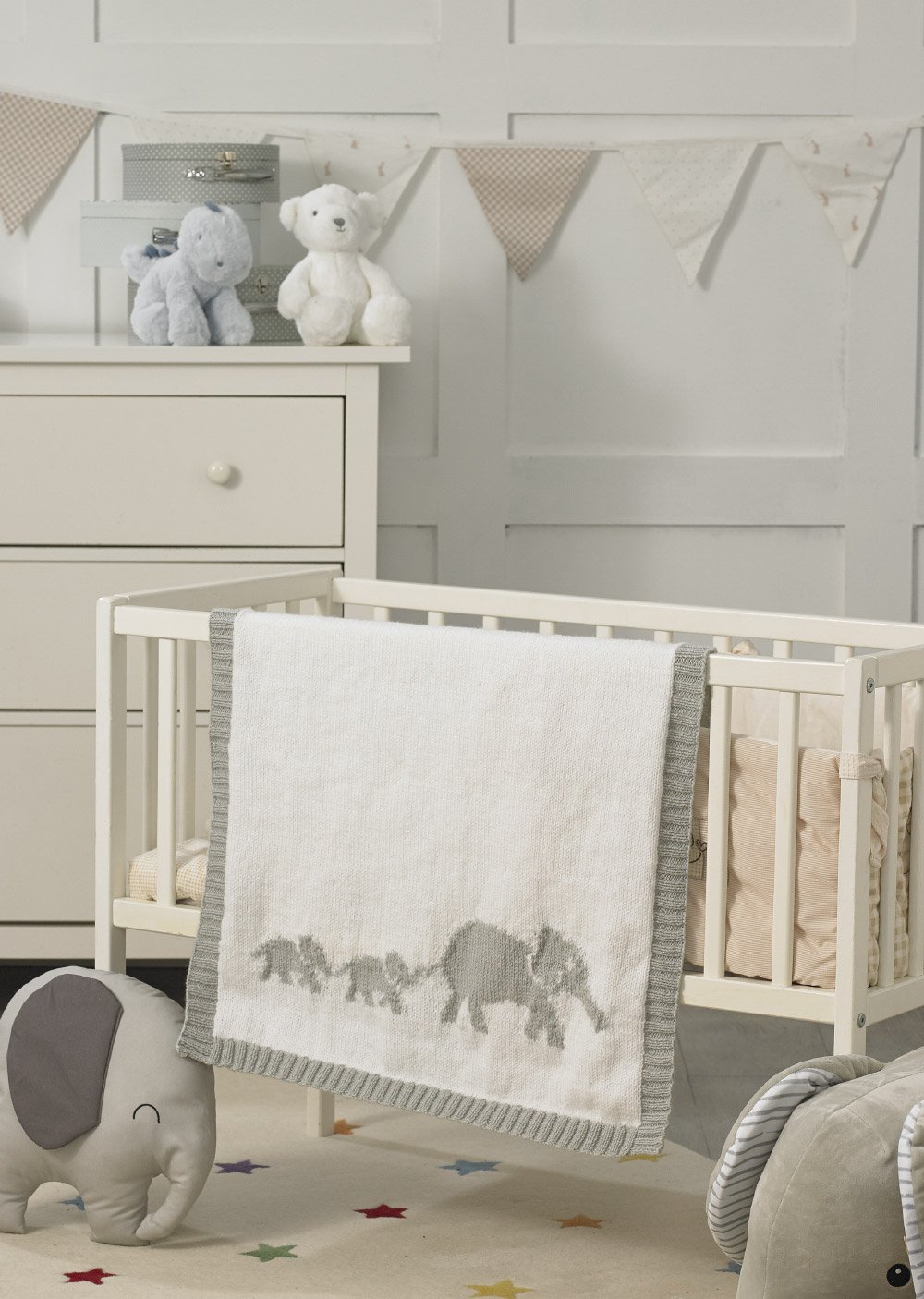 James C Brett Blanket Knitting Pattern Leaflet JB908