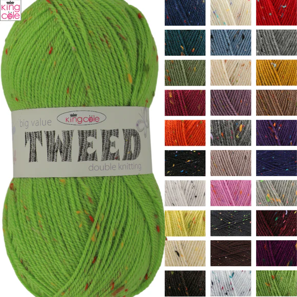 King Cole Big Value Tweed DK 100g 4 45ddcub0btd_580x