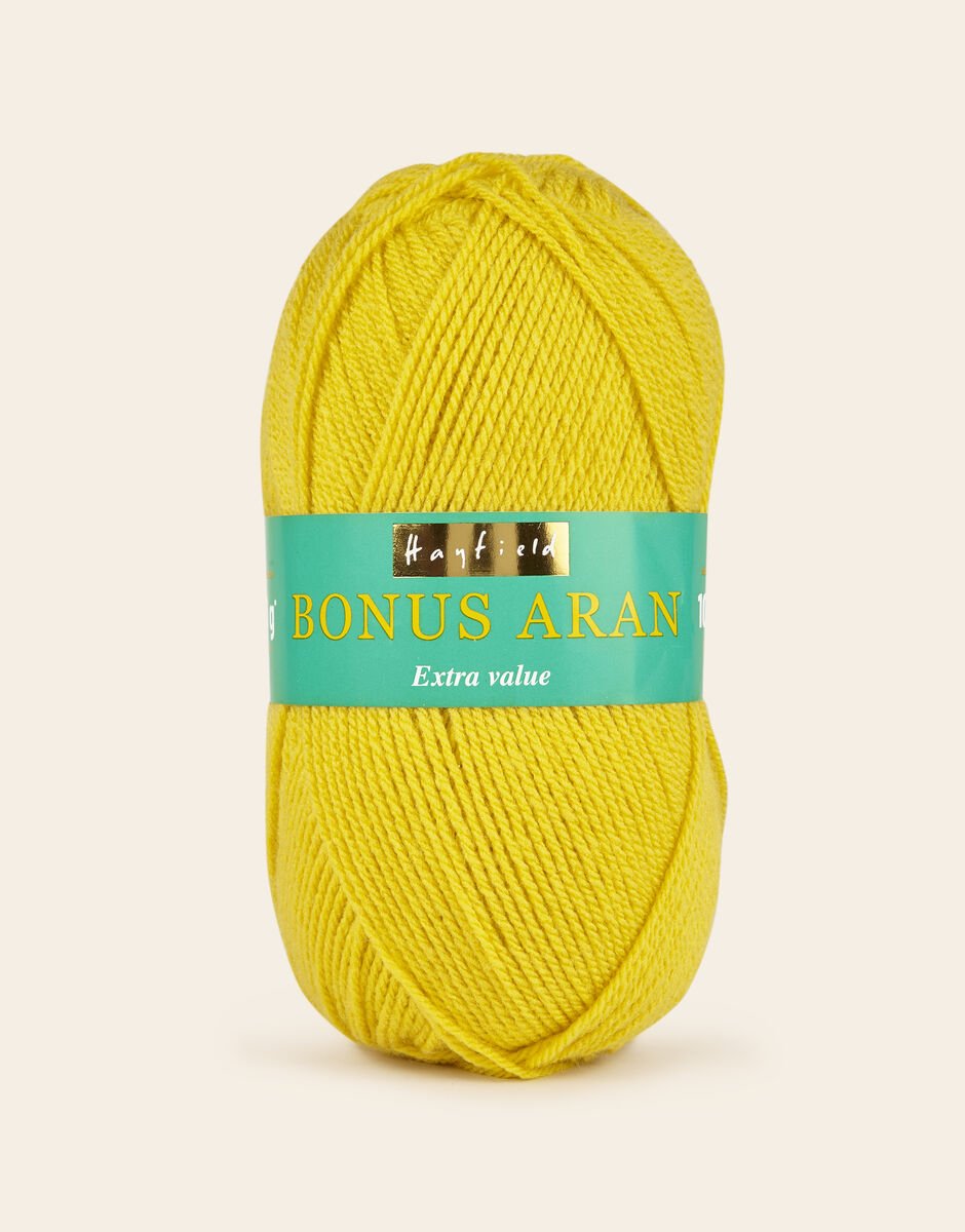 Hayfield Bonus Aran 100g – Gilt – 569 4 BS_F236_0569