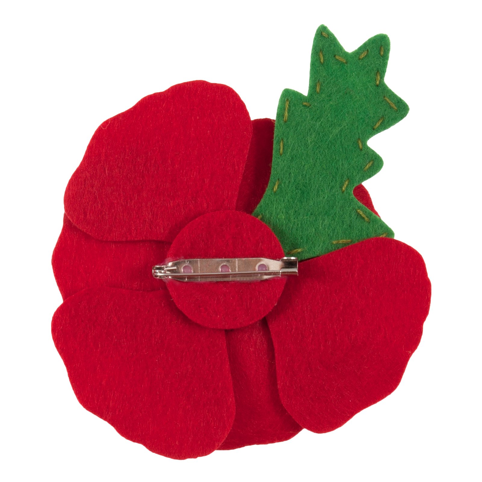 Trimits Felt Decoration Kit Poppy Brooch 7 GCK055-BCK