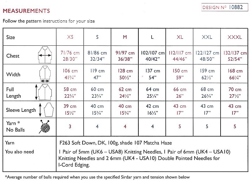 Sirdar-10882-Instructions
