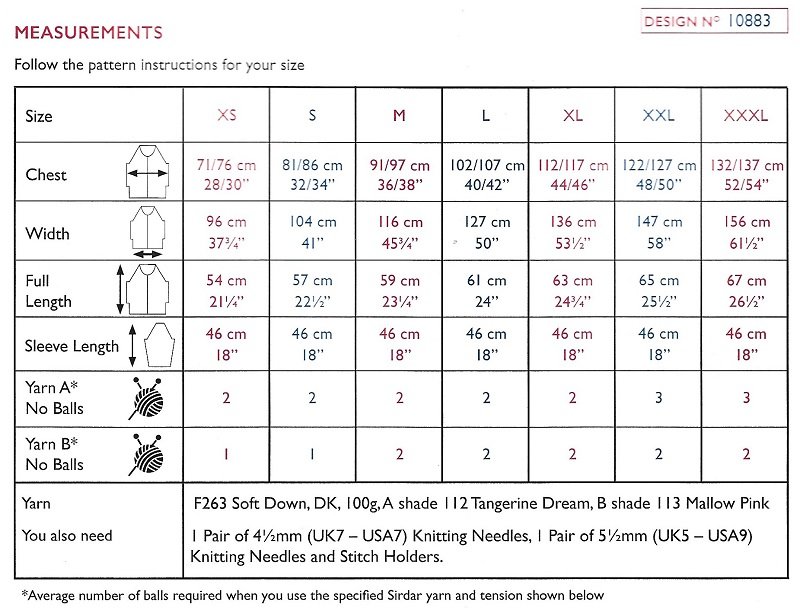 Sirdar-10883-Instructions