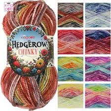 King Cole Hedgerow Chunky 200g 4 images