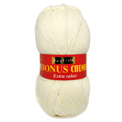 Hayfield Bonus Chunky 100g – Cream – 812