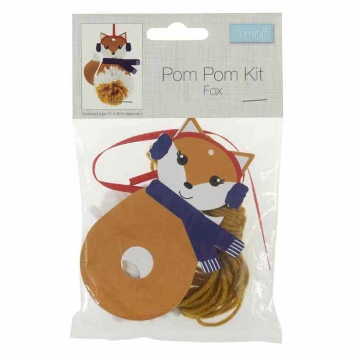 Trimits Pom Pom Kit Fox 4 E107476-25-3