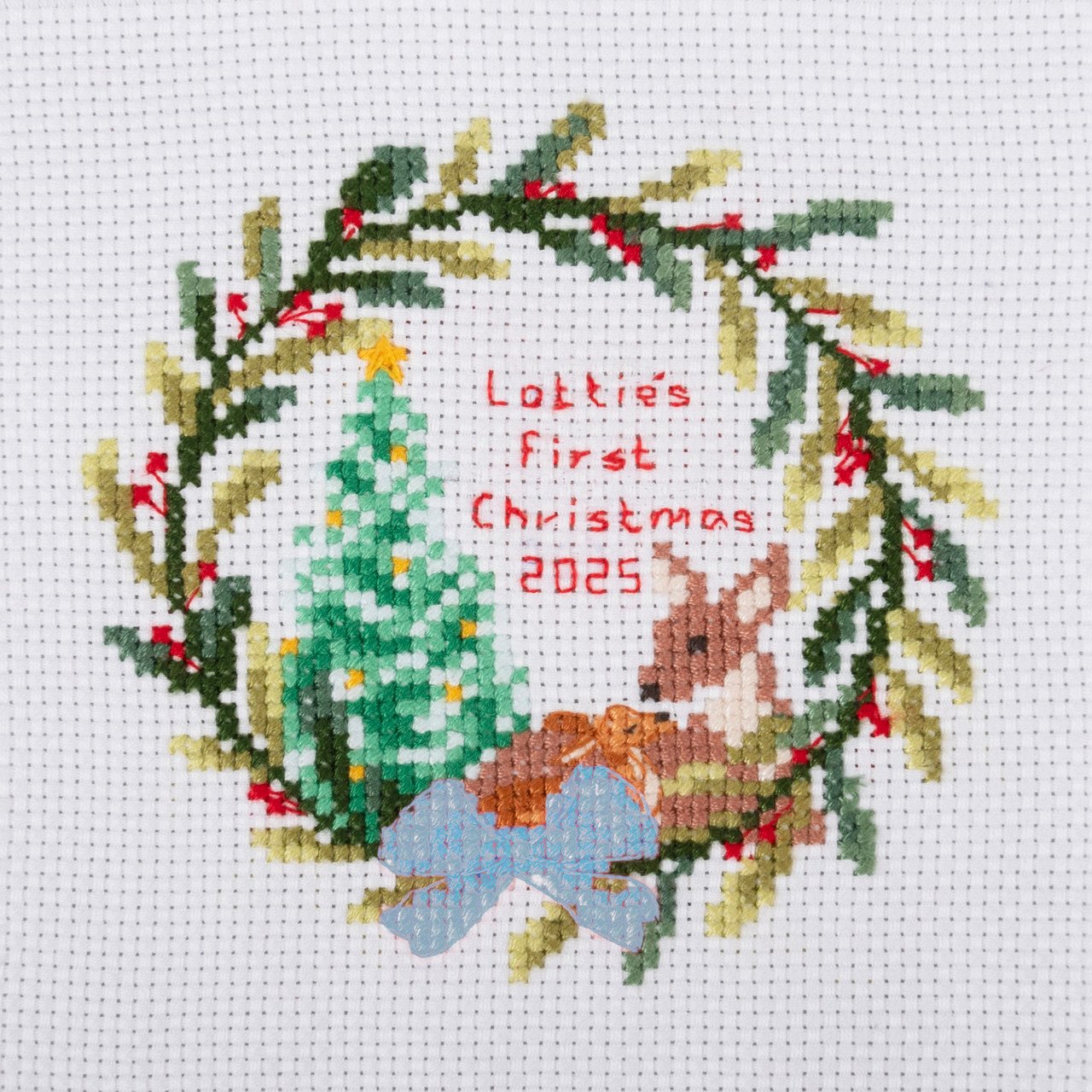 Trimits Counted Cross Stitch Kit Baby 1st Xmas 5 GCS225-CRA2__13026