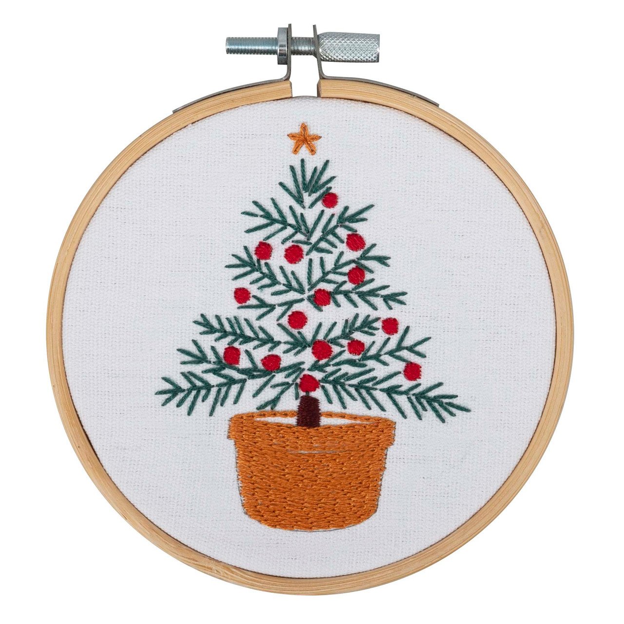 Trimits Embroidery Kit With Hoop Tree 5 TCK093-CRA__40855