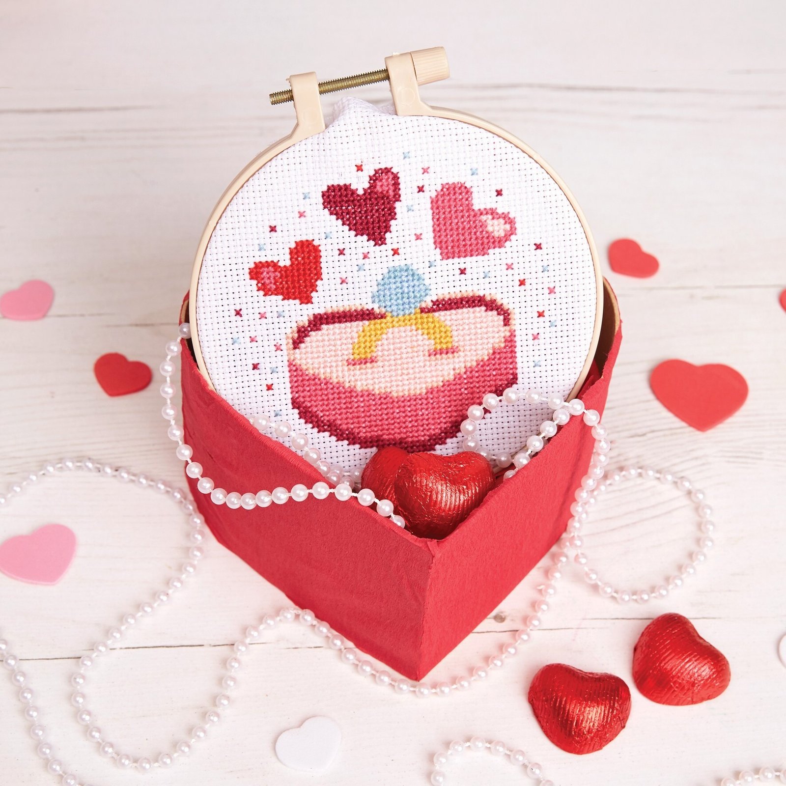 Simply Make Cross Stitch Kit With This Ring 5 dsm-106263-3