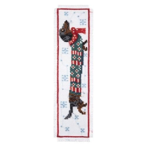 Trimits Counted Cross Stitch Kit Silly Sausage Bookmark 6 silly-sausage-bookmark-cross-stitch-kit-(3)-293867-dv-p