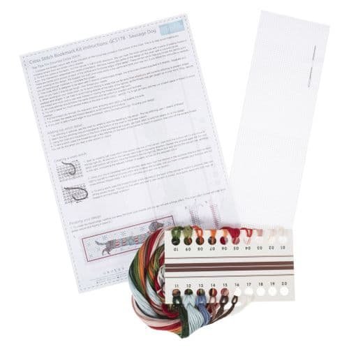 Trimits Counted Cross Stitch Kit Silly Sausage Bookmark 5 silly-sausage-bookmark-cross-stitch-kit-(4)-293867-dv-p