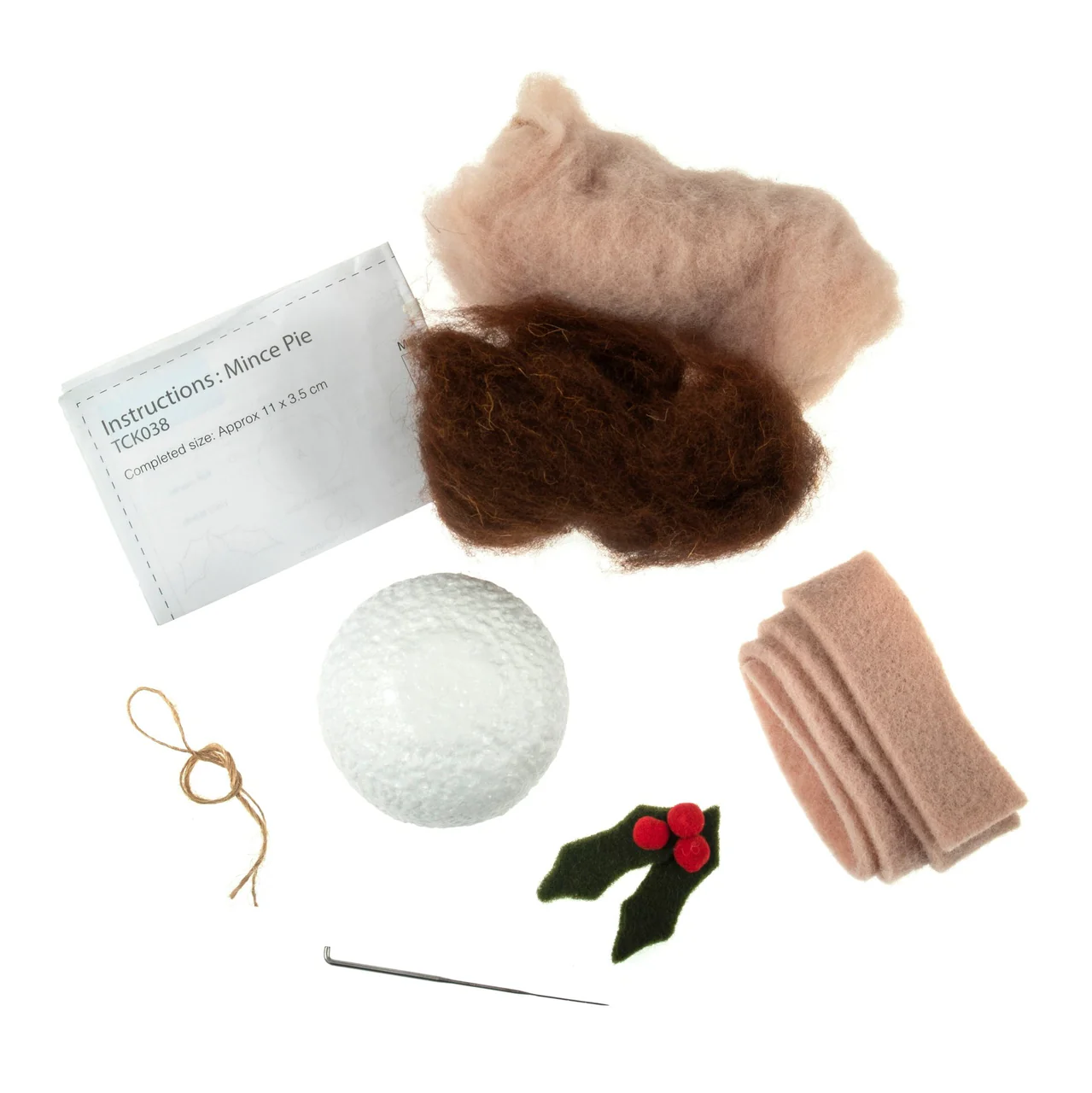 Trimits Needle Felting Kit Mince Pie 5 trimits-needle-felting-kit-mince-pie-967193