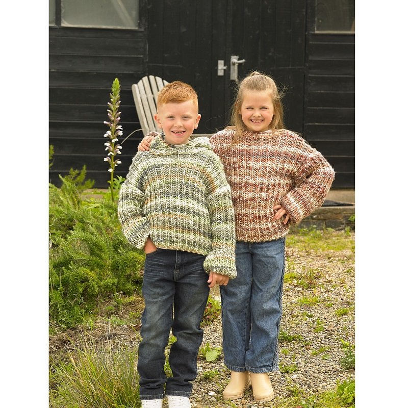 James C Brett Sweaters Knitting Pattern Leaflet JB994