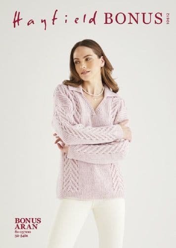 Hayfield Sweater Knitting Pattern Leaflet 10612H