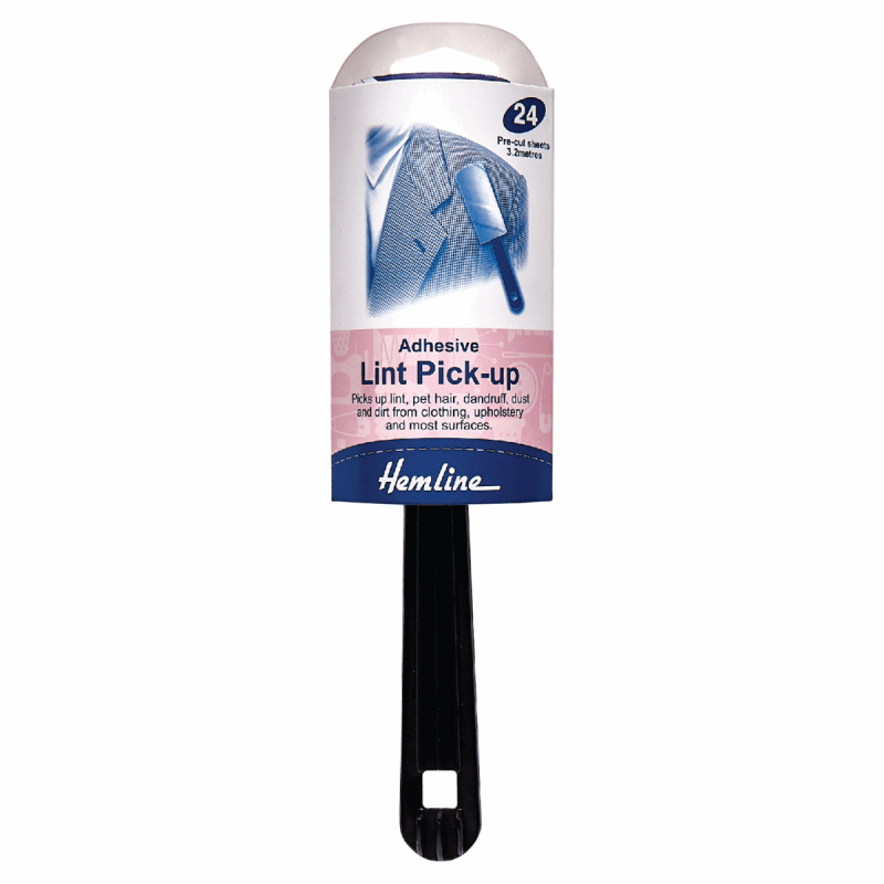 Hemline Lint Pick-Up Roller with Handle