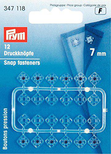 Prym Snap Fasteners Transparent 7mm
