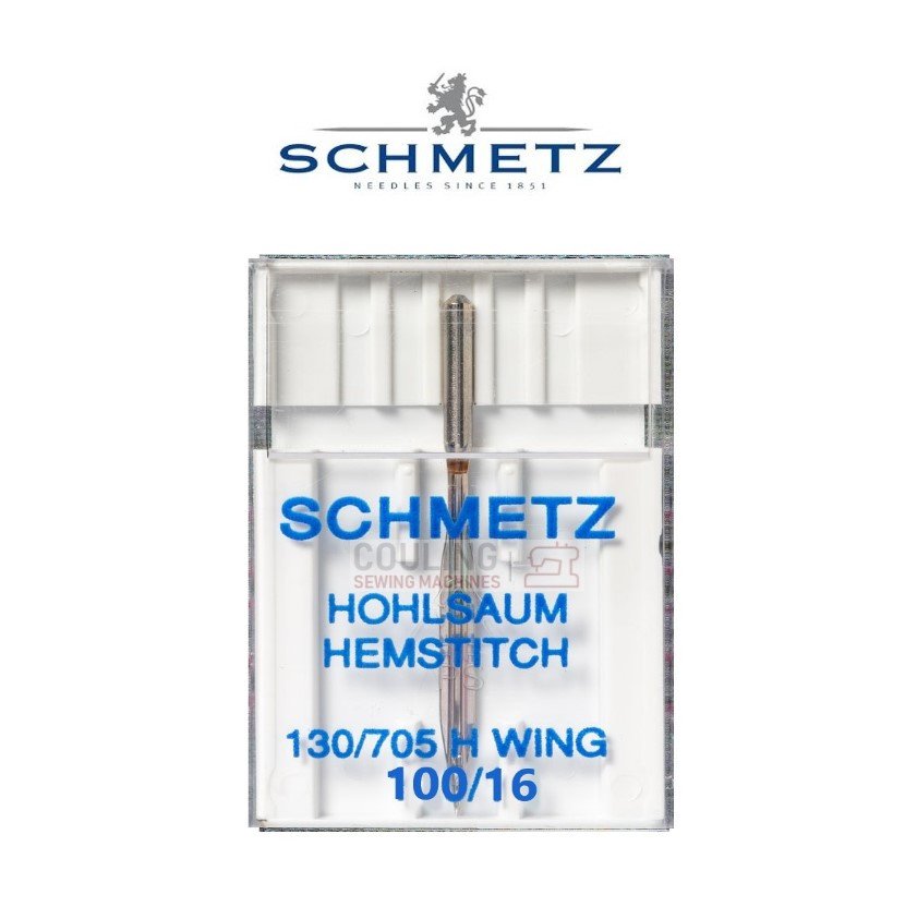 Schmetz Sewing Machine Hemstitch / Wing Needle 100/16
