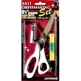 Janome Dressmaking Scissors set 8.5” XA11