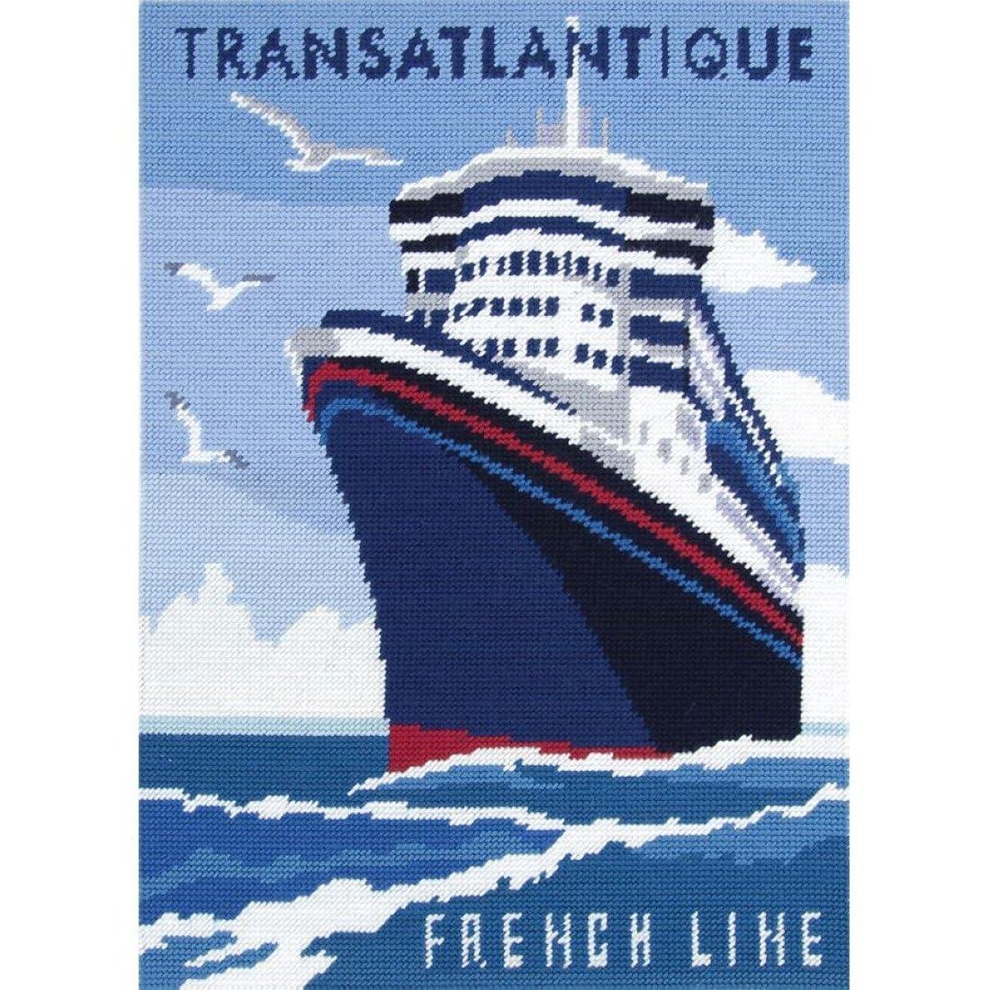 DMC Printed Canvas – Penelope Transatlantic Print Canvas – C2206 4 DMC Printed Canvas – Penelope Transatlantic Print Canvas – C2206