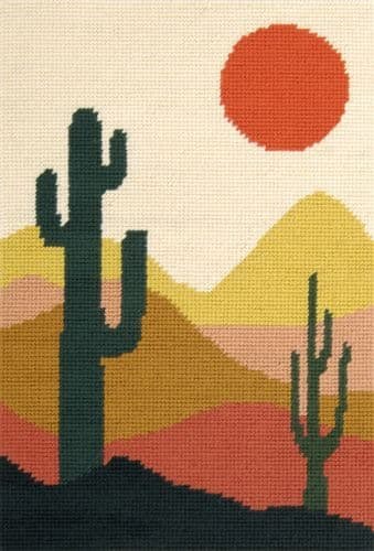 DMC Printed Canvas – Penelope Desert – C2307