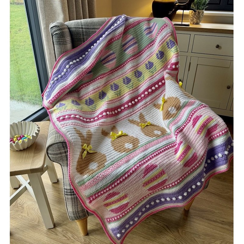 Made by Anita Easter Moments Crochet Blanket Yarn Pack