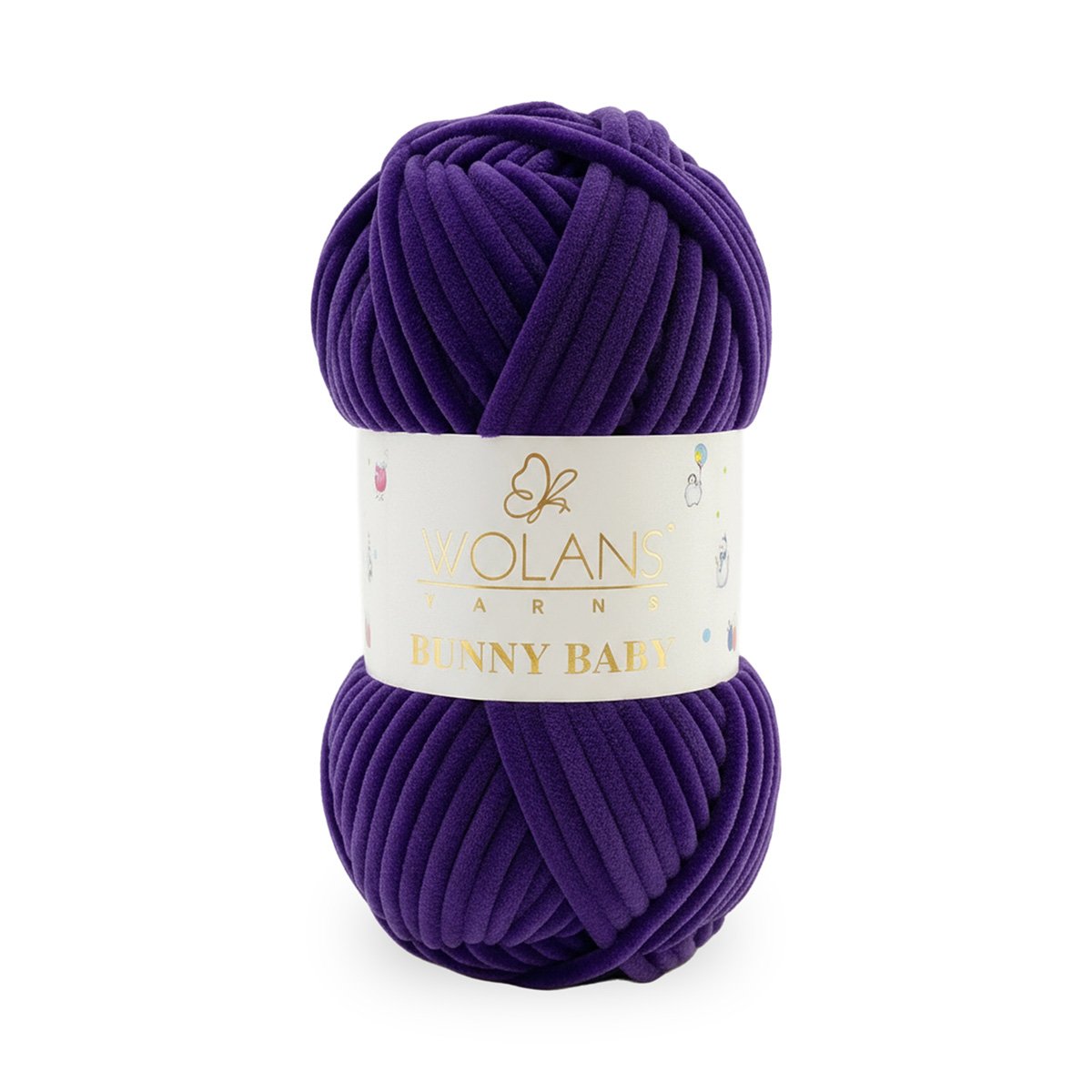 Wolans Bunny Baby 100g – Bright Purple – 10095