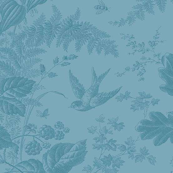 Andover Vermont Denim Patchwork & Quilting Fabric 2/10285B4