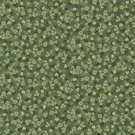 Makower Kindred Clover – Green 205/G Patchwork & Quilting Fabric