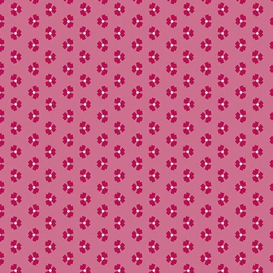 Andover Mystic Meadow Abstract Flower Pink Patchwork & Quilting Fabric 2/10167LR