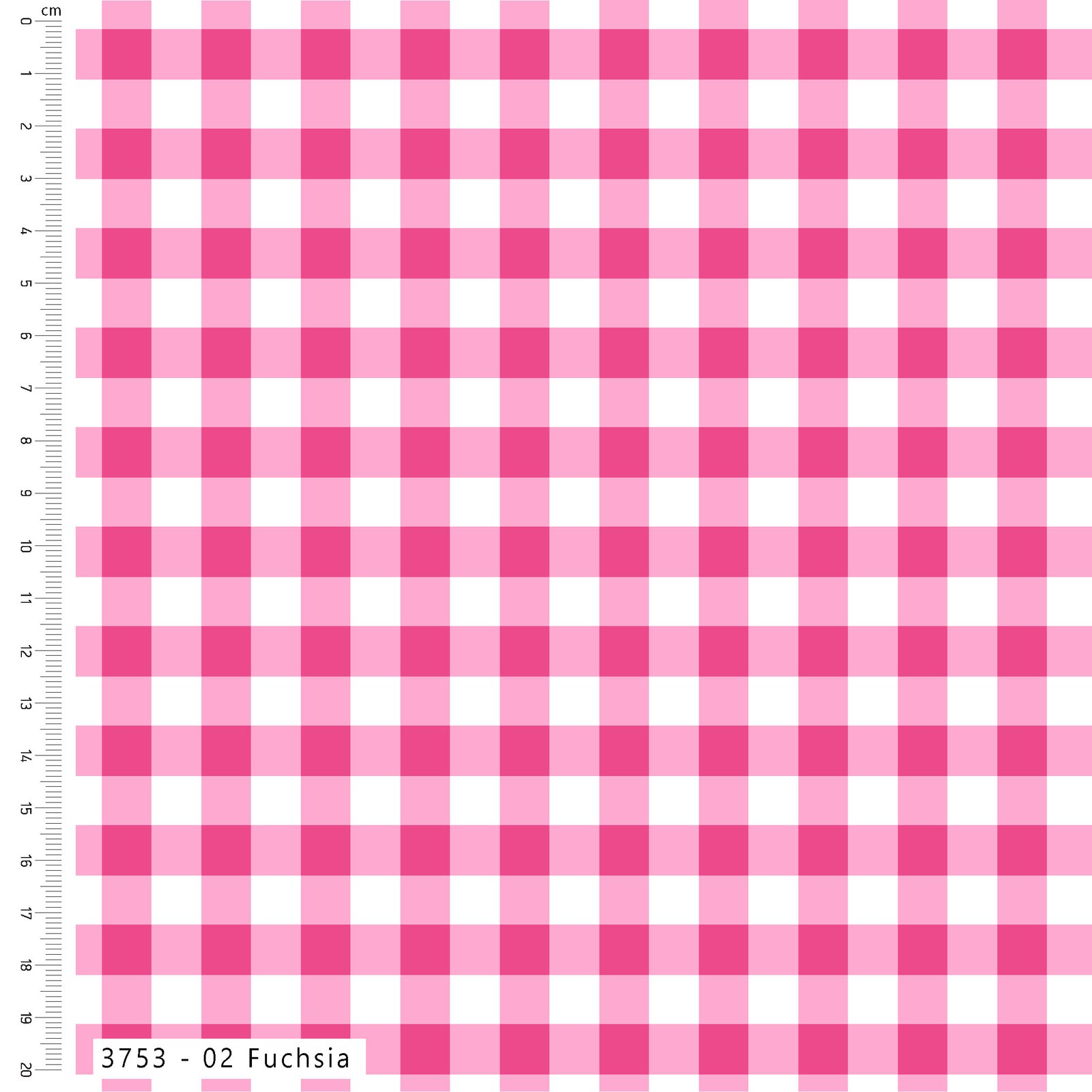 Gingham Zest – Cotton Fat Quarter Bundle 10 3753-02-Fuchsia-Web-Image