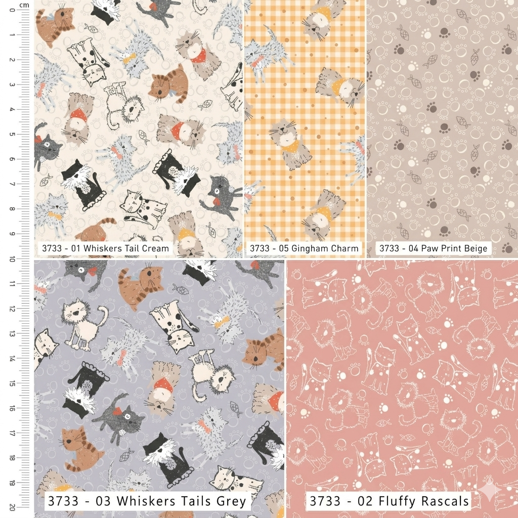 Purrfect Cats by Susan Wheeler – Fat Quarter Bundle 6 Gemini_Generated_Image_df1dw2df1dw2df1d