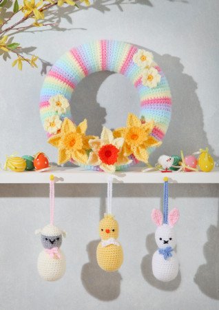 King Cole Springtime Crochet Book 1 11 easter_18_bc